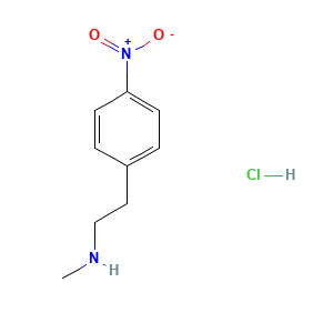 N-methyl-4-nitrophenethylamine hydrochloride